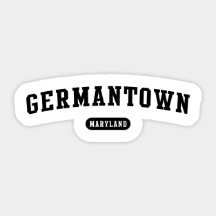 Germantown, MD Sticker